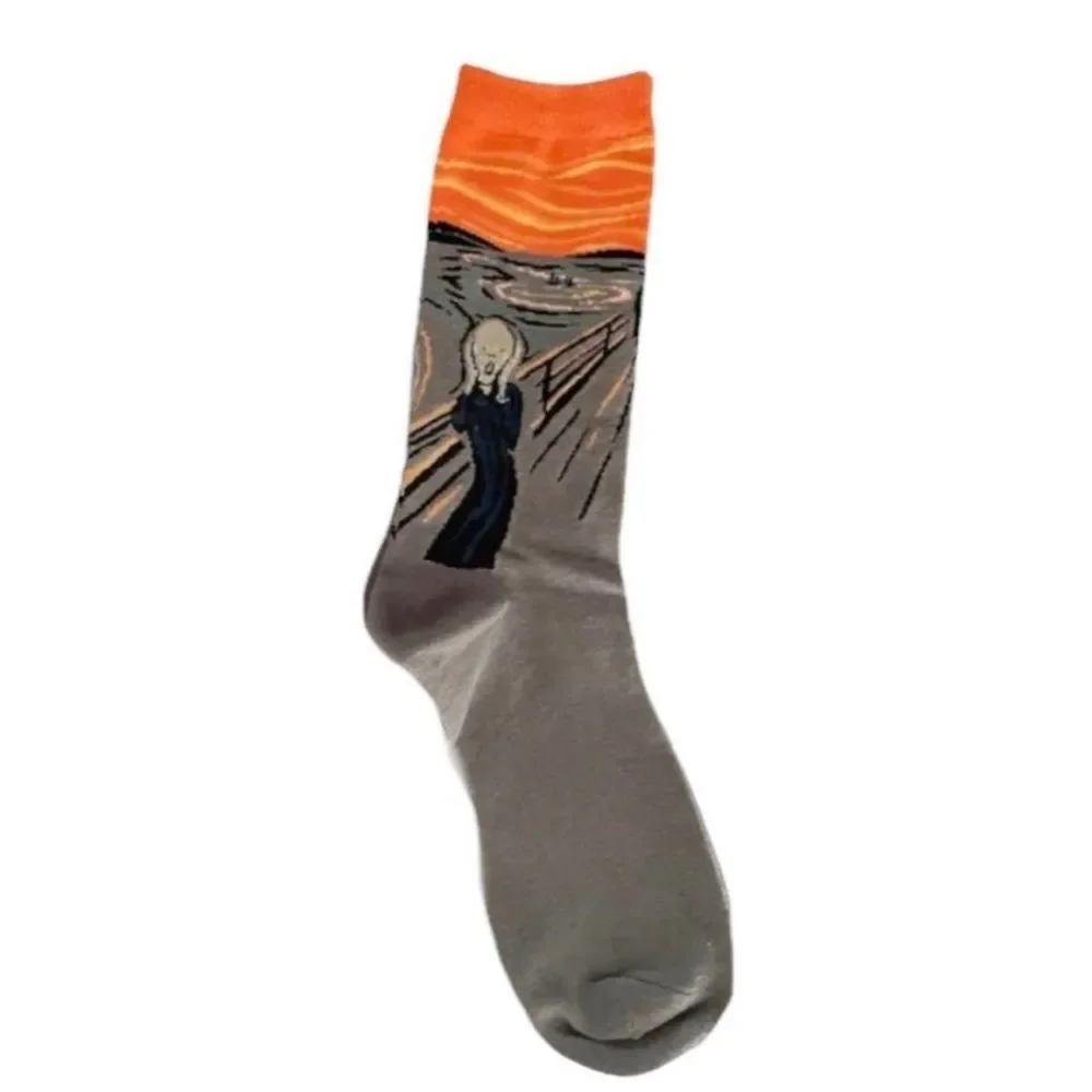 NEW HOT SOX Artist Series Scream Socks